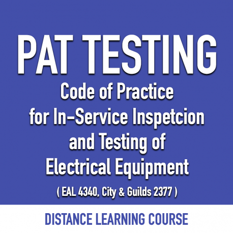 Distance Learning for PAT Testing
