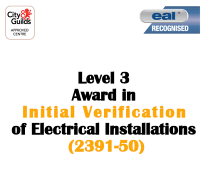 Level 3 Initial Verification Course (C&G 2391-50)